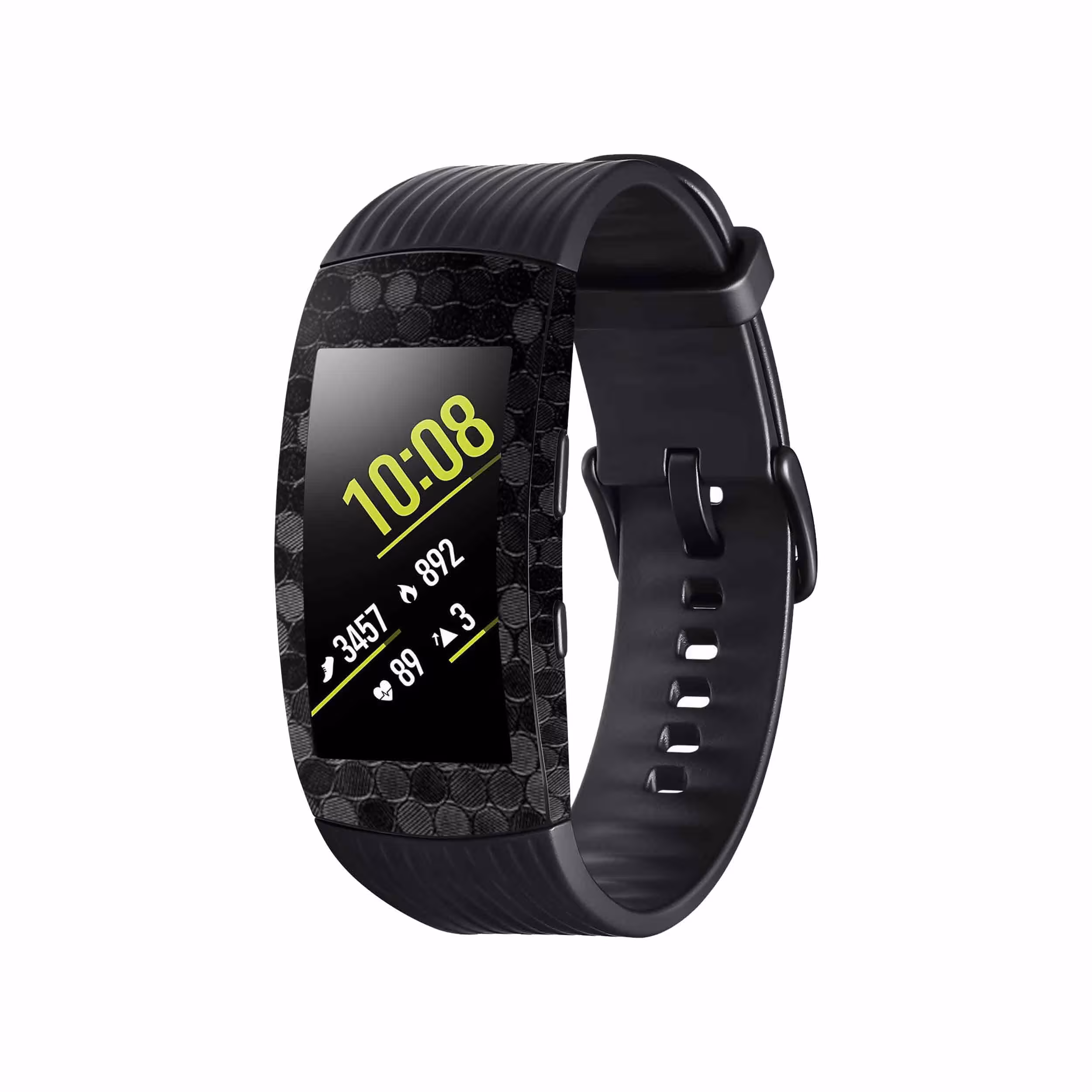 برچسب ماهوت طرح Honey-Comb-Circle مناسب برای ساعت هوشمند سامسونگ Galaxy Gear Fit 2 Pro