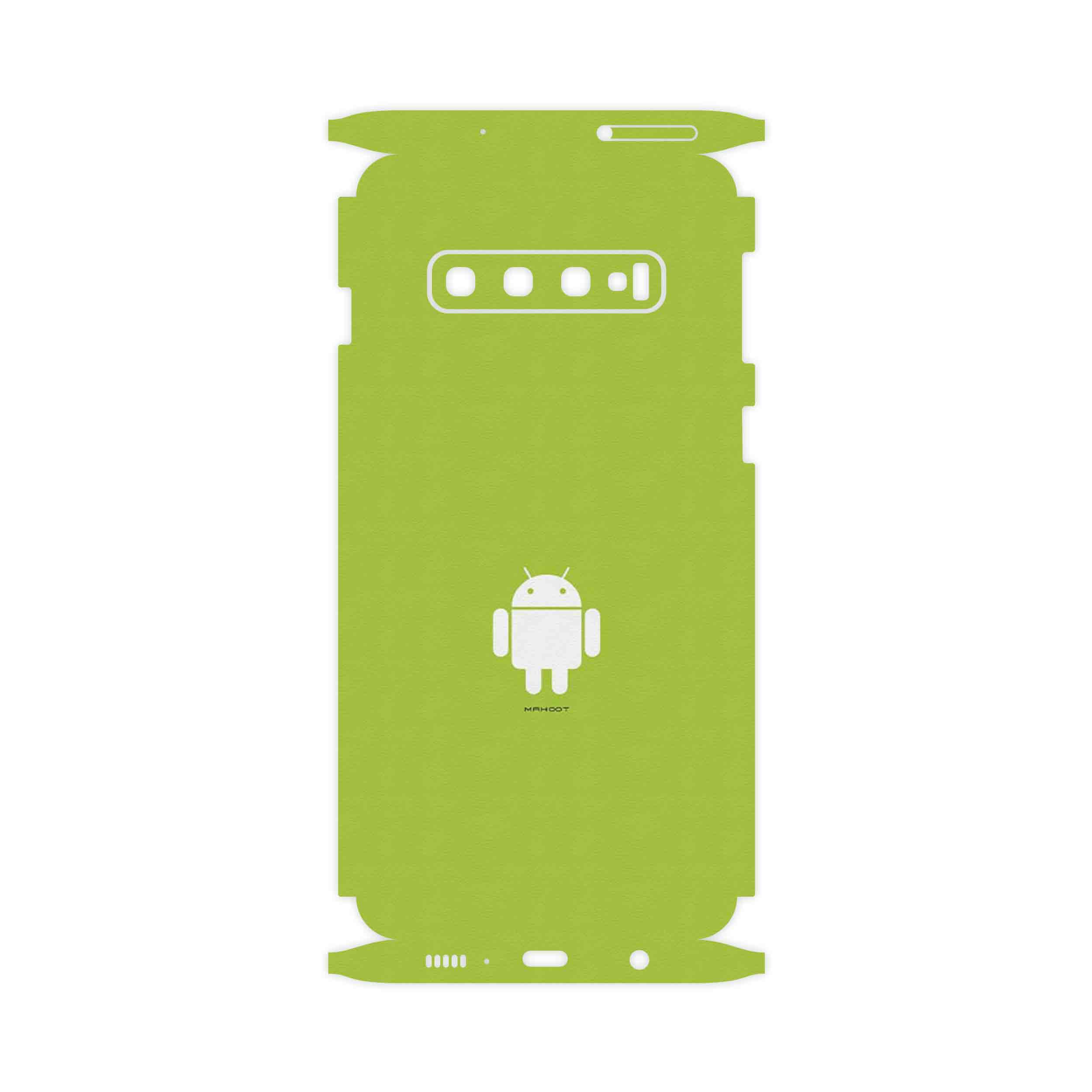 برچسب پوششی ماهوت مدل Andorid-FullSkin مناسب برای گوشی موبایل سامسونگ Galaxy S10