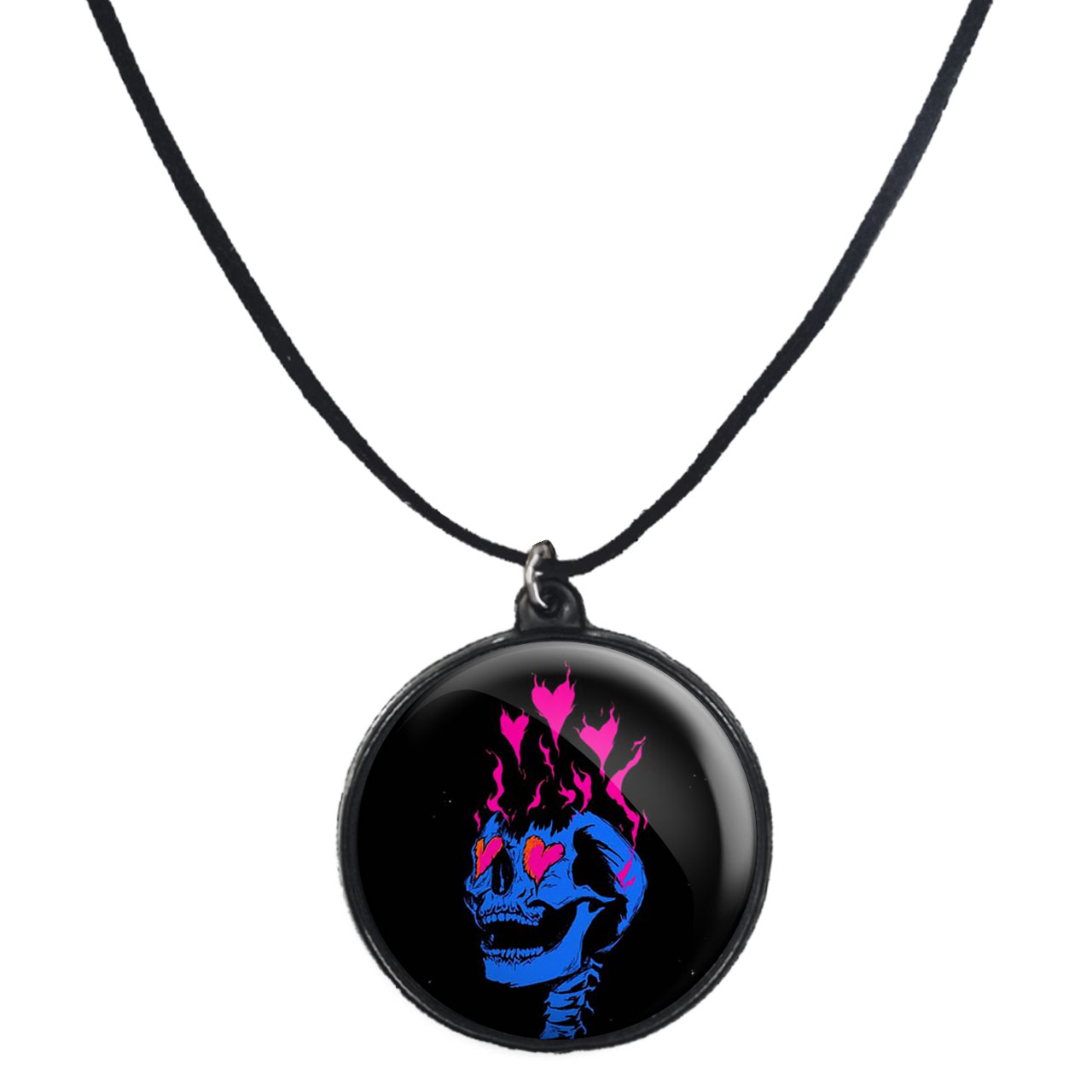 گردنبند پرمانه طرح اسکلت کد pmb.10679