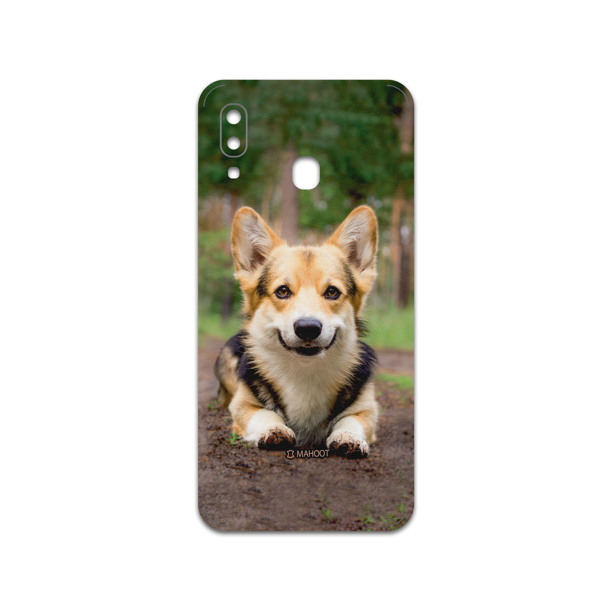 برچسب پوششی ماهوت مدل Dog-2 مناسب برای گوشی موبایل سامسونگ Galaxy M30