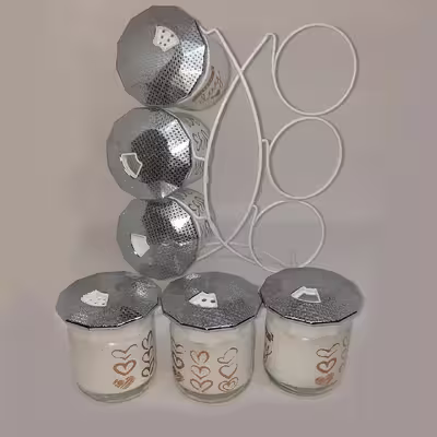 ست جا ادویه 6 پارچه مدل LO-B8