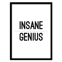 قیمت و خرید تابلو دکوراتیو مدل تایپوگرافی کد 0533