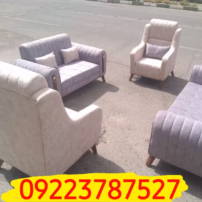 مبل راحتی نگین در تنوع رنگبندی ست 7 نفره