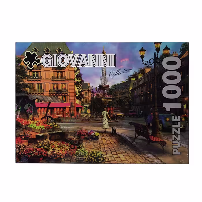پازل 1000 تکه جیوانی مدل پاریس پر نعمت vintage paris