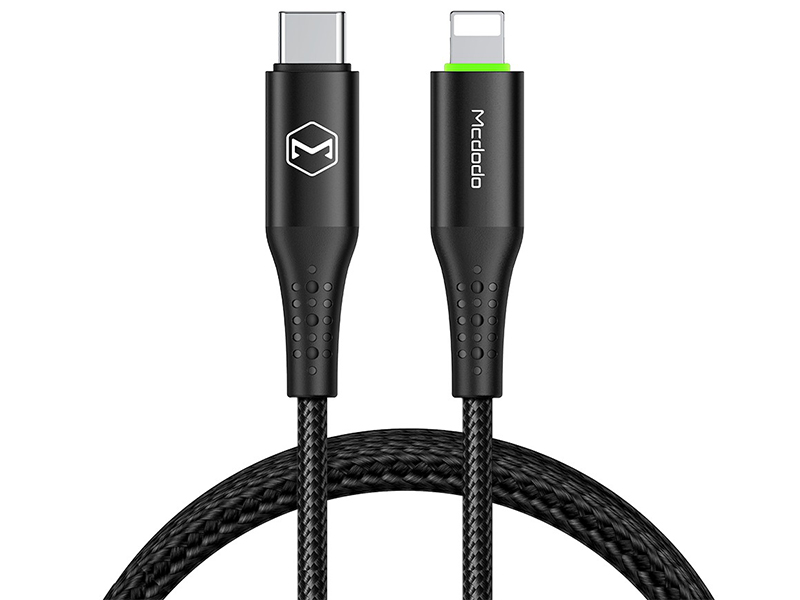 کابل فست شارژ Type-C به Lightning مک دودو مدل CA-7360 به طول 1.2 متر (دارای قطع کن خودکار)