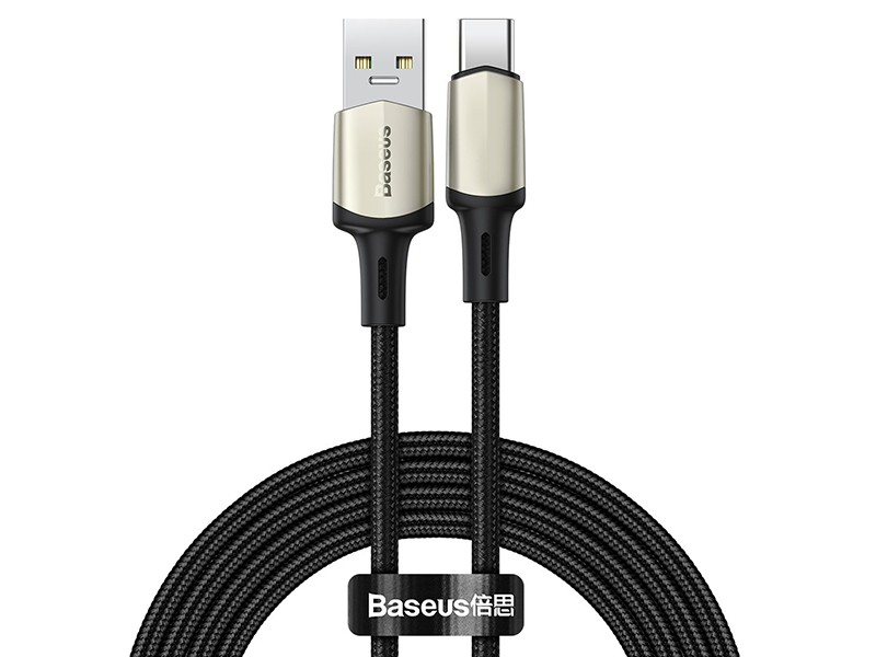کابل سوپر شارژ تایپ سی بیسوس مدل Suppport VOOC Cafule Cable CATKLF-VB01 به طول 2 متر