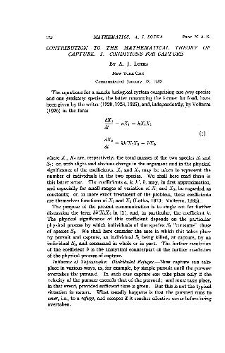 خرید و دانلود نسخه کامل کتاب Contribution to the Mathematical Theory of Capture I. Conditions for Capture