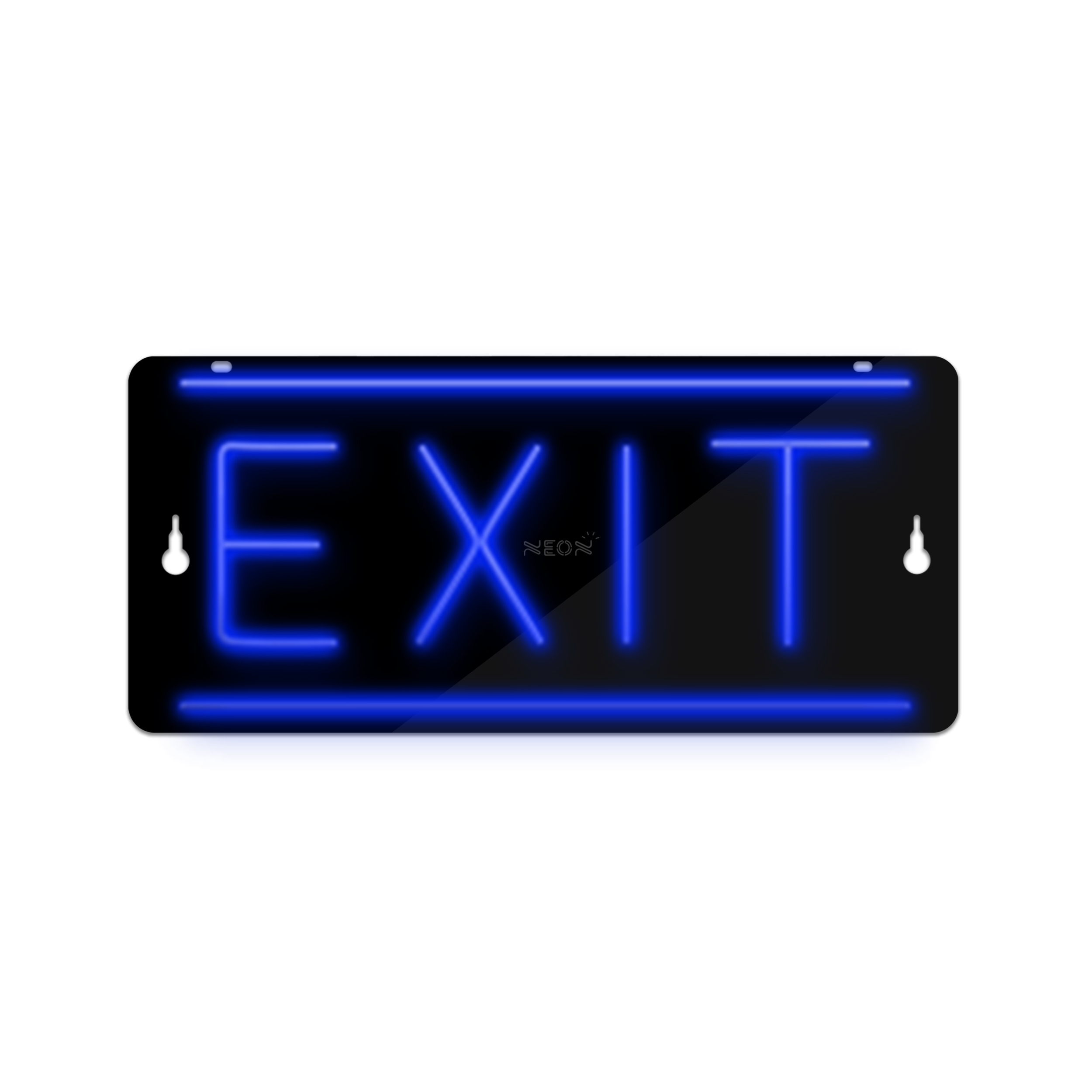 چراغ دیواری نئون دیزاین طرح Exit-BL_BL