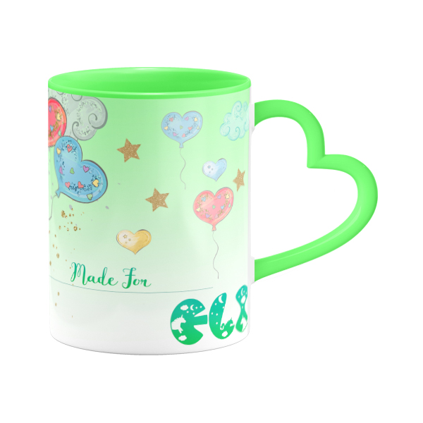 ماگ مدل اسب تک شاخ طرح الی