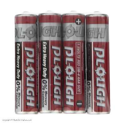 باتری نیم قلمی پی لاو مدل R03-UM4 بسته 4 عددی