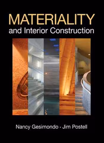 󾕇 دانلود کتاب Materiality and Interior Construction - دانلود کتاب های دانشگاهی
