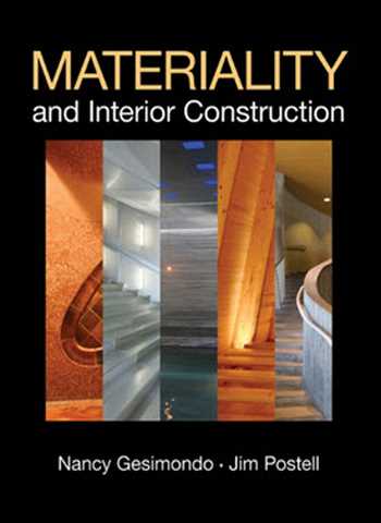  دانلود کتاب Materiality and Interior Construction - دانلود کتاب های دانشگاهی