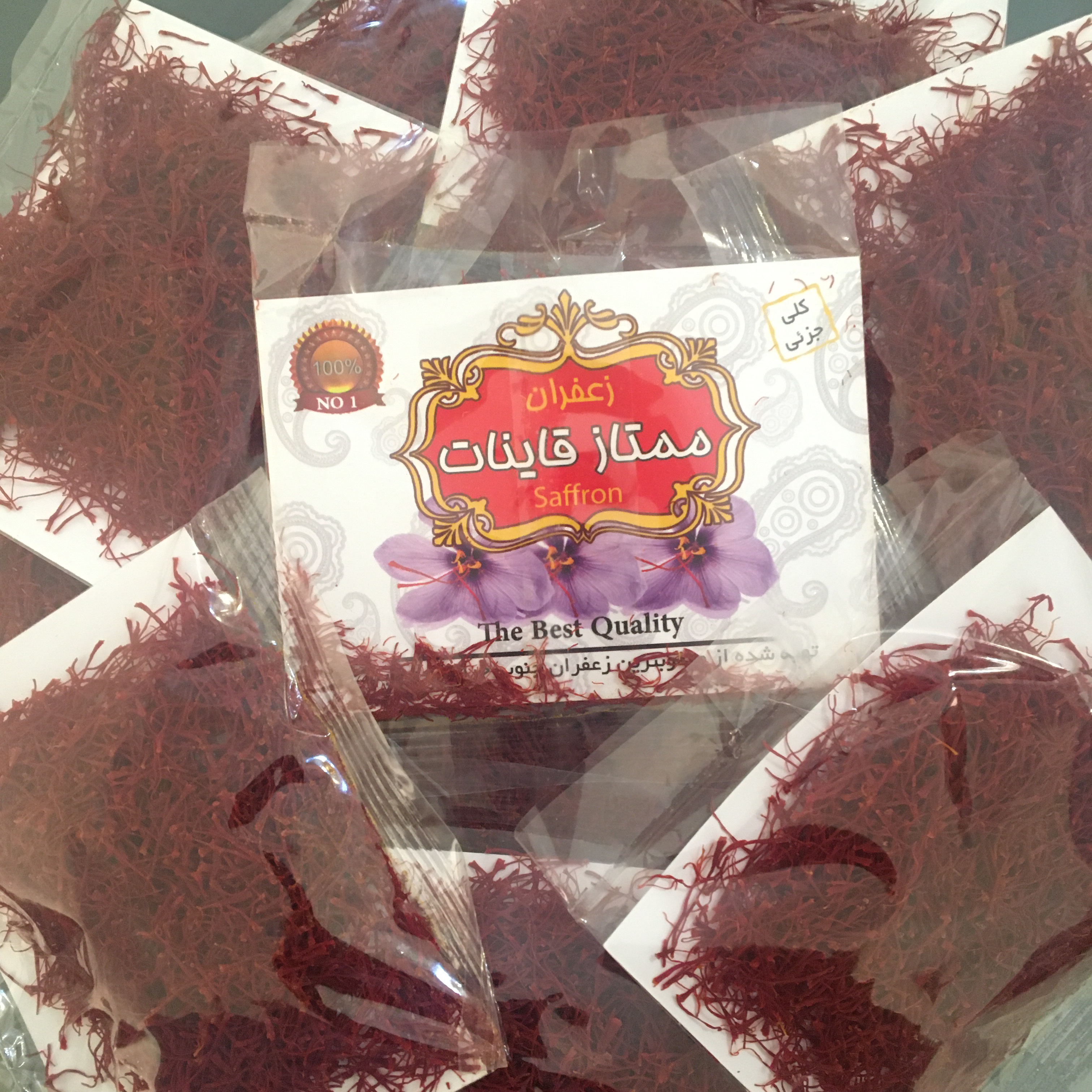 زعفران سرگل امسالی قائن- یک مثقال(4.7 گرم)