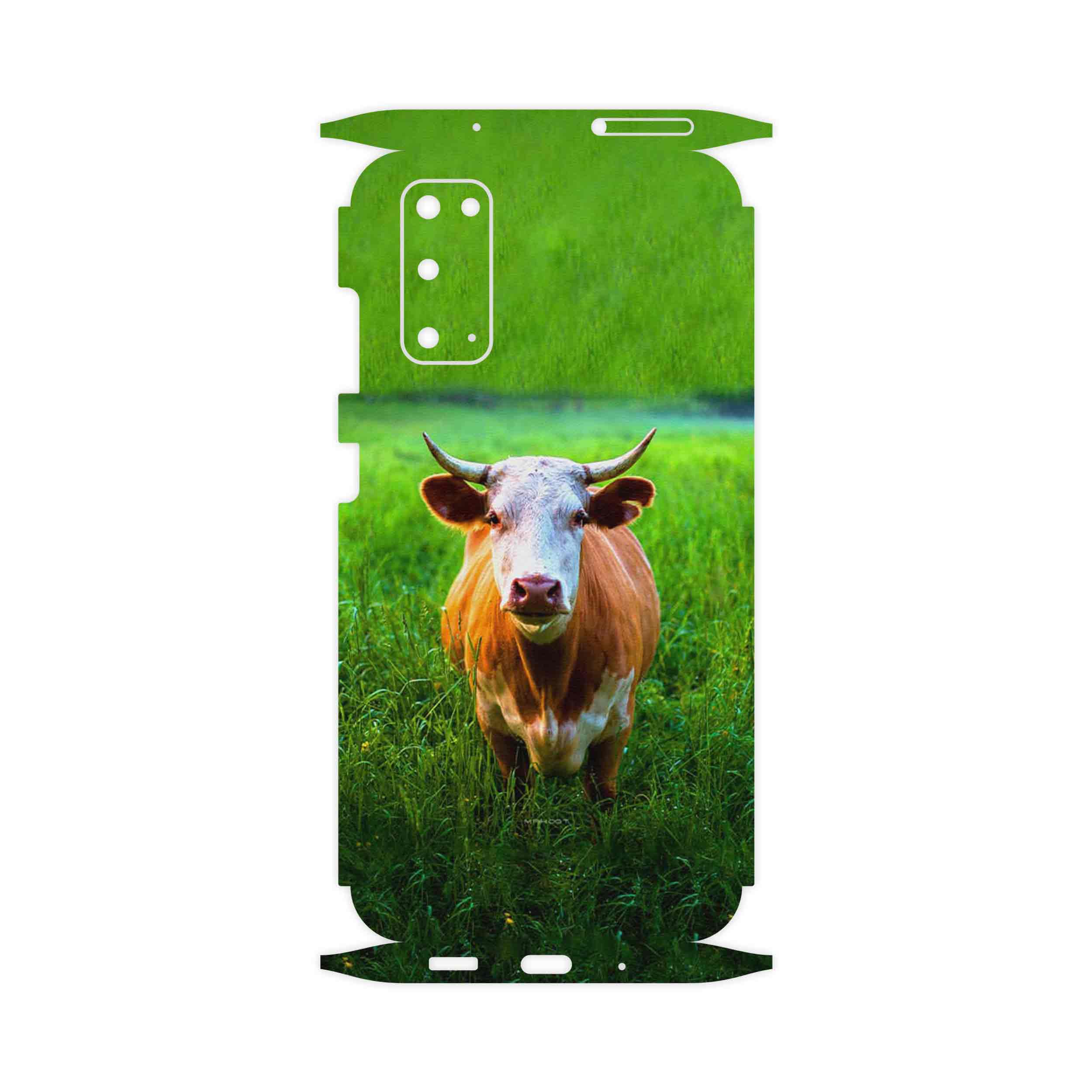 برچسب پوششی ماهوت مدل Cow-FullSkin مناسب برای گوشی موبایل سامسونگ Galaxy S20