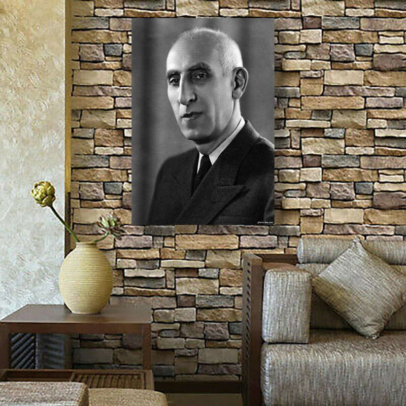 تابلو شاسی طرح هنری مصدق کد 0023 | دنیای قاب