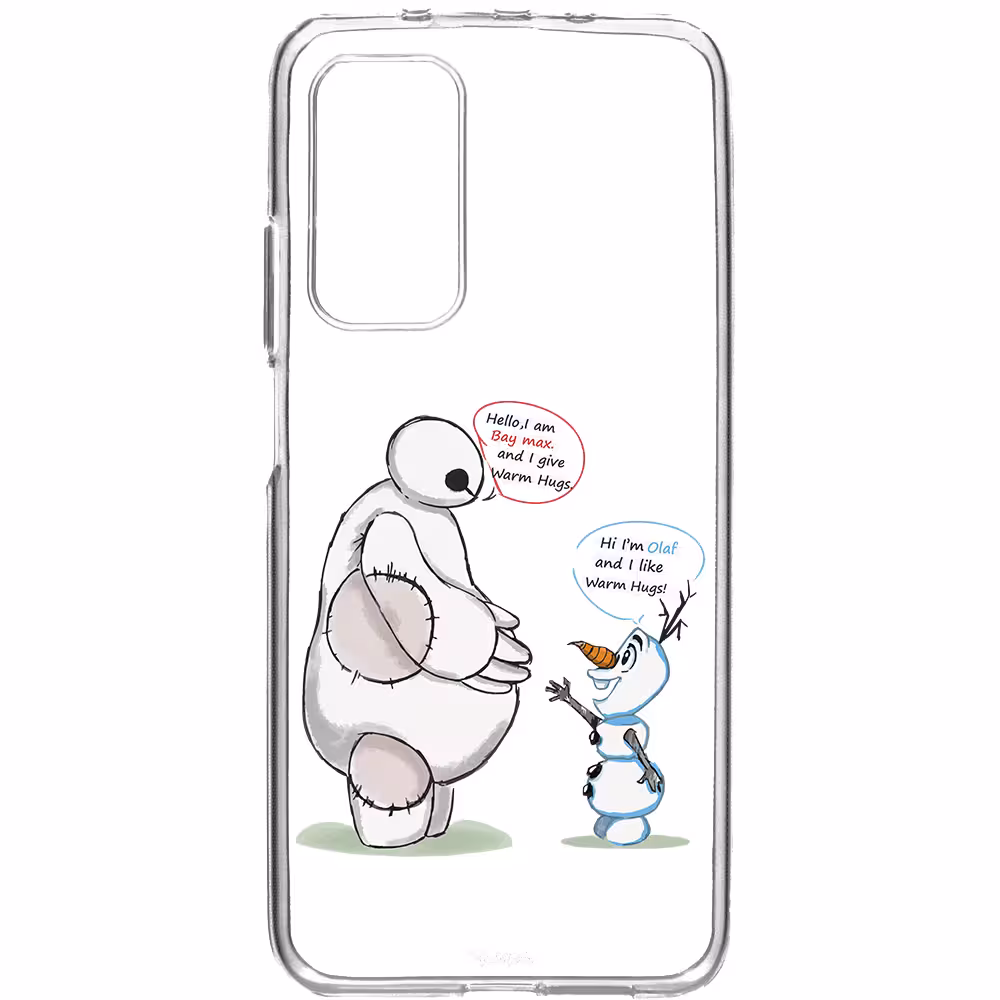 کاور طرح Olaf &amp; Baymax مناسب برای گوشی موبایل شیائومی Mi 10T / 10T Pro 