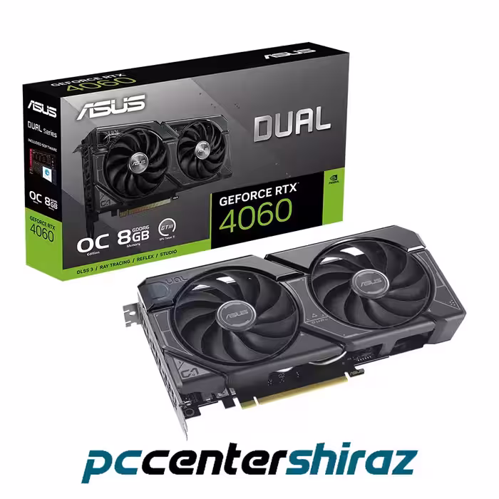 کارت گرافیک ایسوس مدل ASUS Dual GeForce RTX 4060 OC 8G