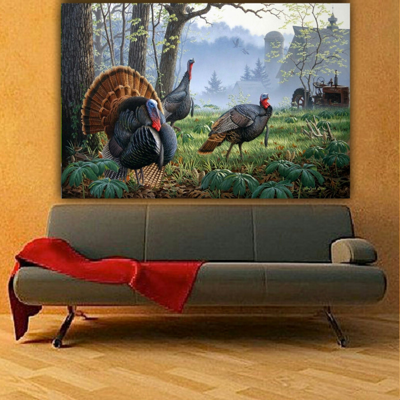 تابلو شاسی مدل طبیعت و پرنده کد AR8155 | دنیای قاب