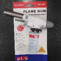 تورچ مشعل FLAM GUN دارای اتصال به مخزن ذخیره گاز  (اسپری گاز) دارای فندک و پیچ تنظیم 