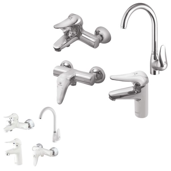 ست شیرآلات شیبه مدل آفتاب