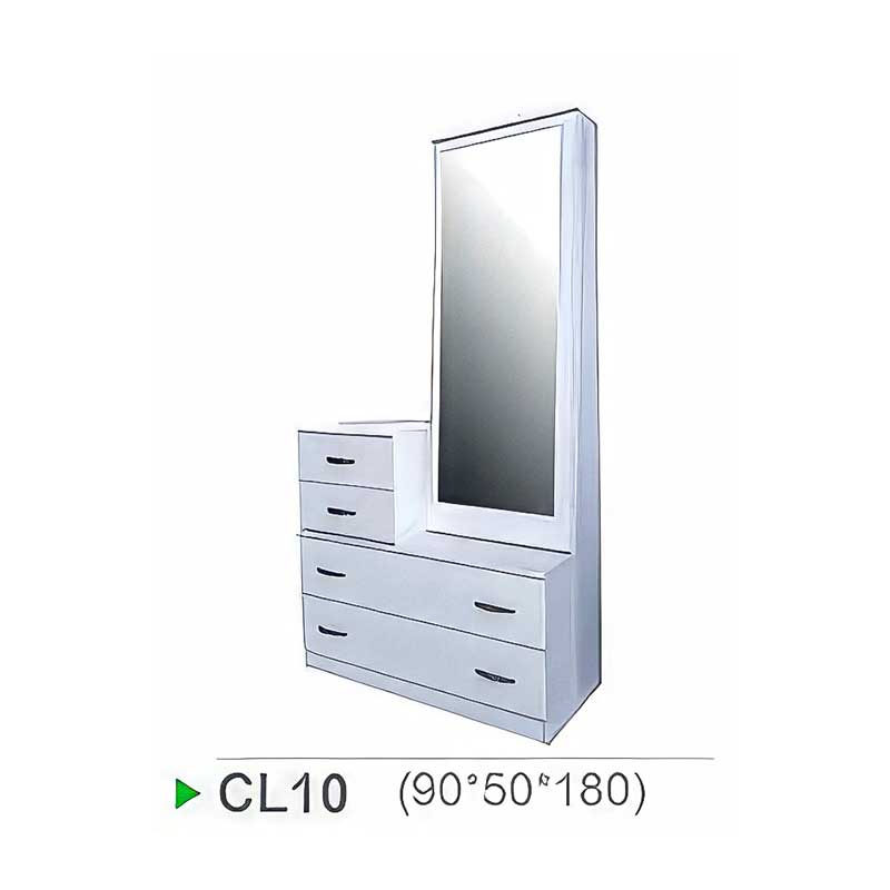 ست تخت خواب و میز آرایش CL10