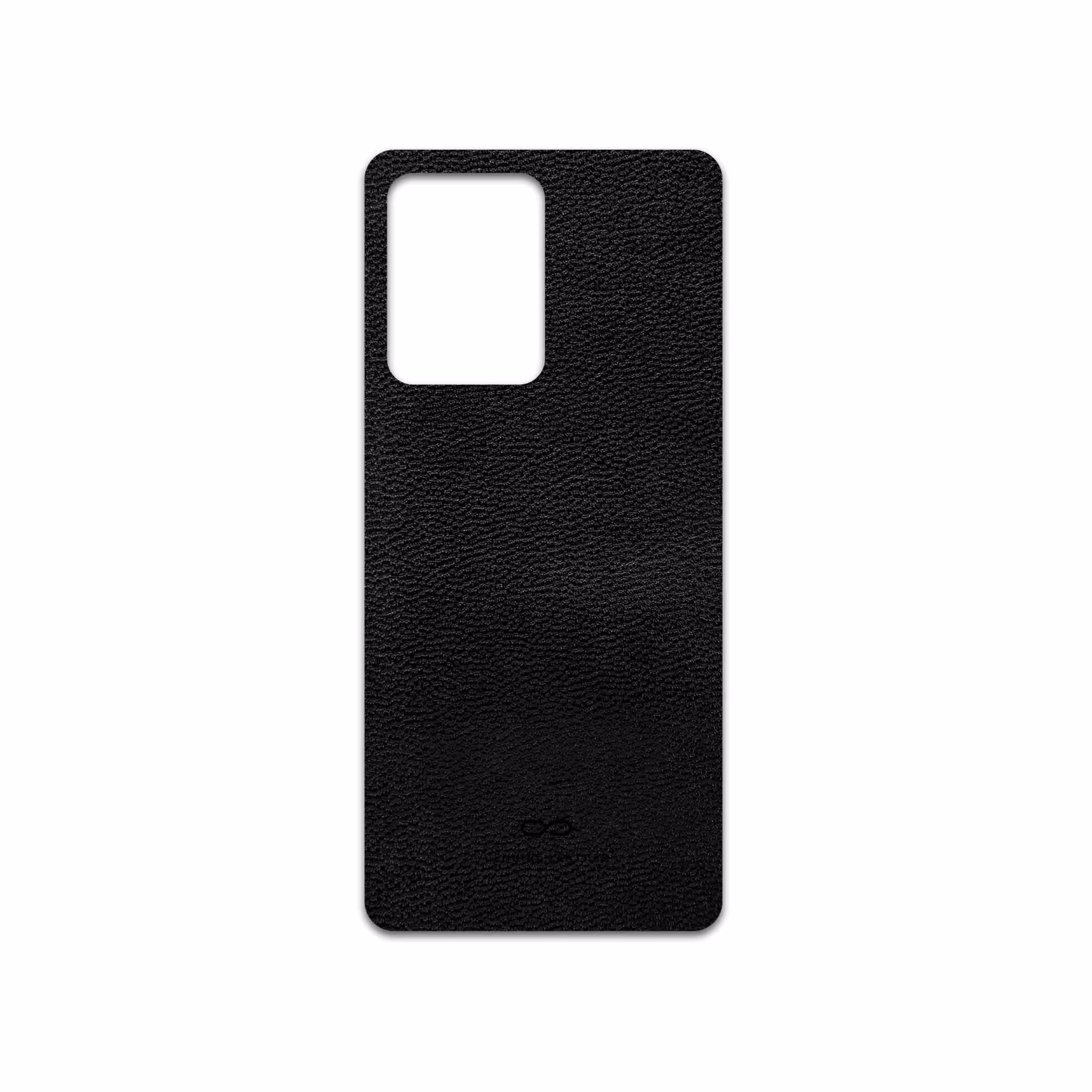 برچسب پوششی ماهوت مدل Black-Leather مناسب برای گوشی موبایل شیائومی Redmi Note 12 Pro