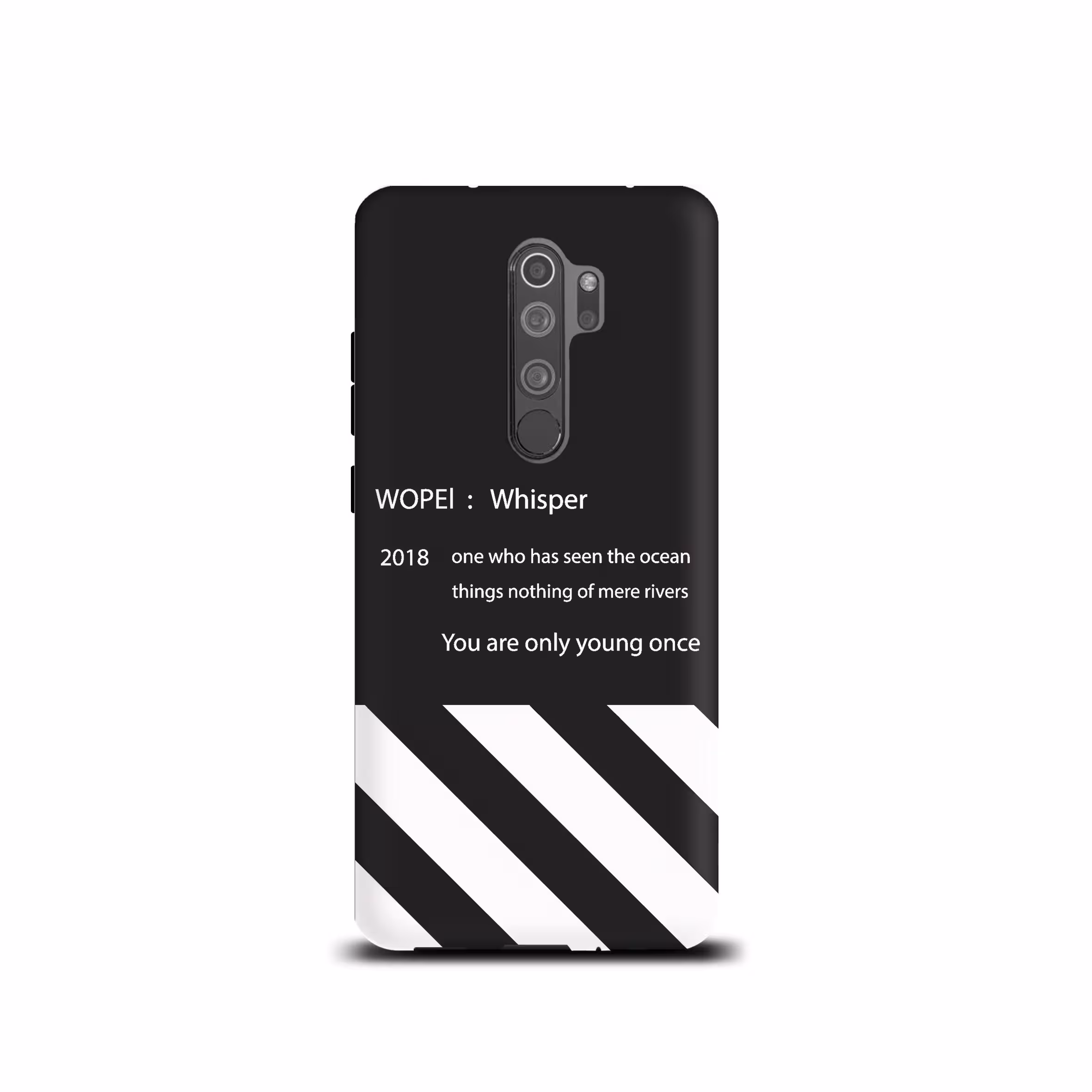 کاور طرح راه راه مناسب برای گوشی موبایل شیائومی redmi note 8 pro