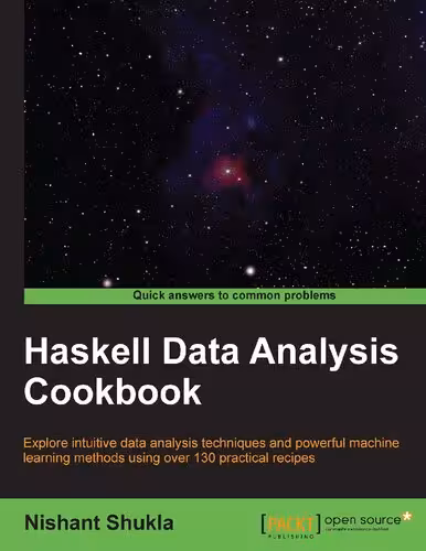 خرید و دانلود نسخه کامل کتاب Haskell Data Analysis Cookbook