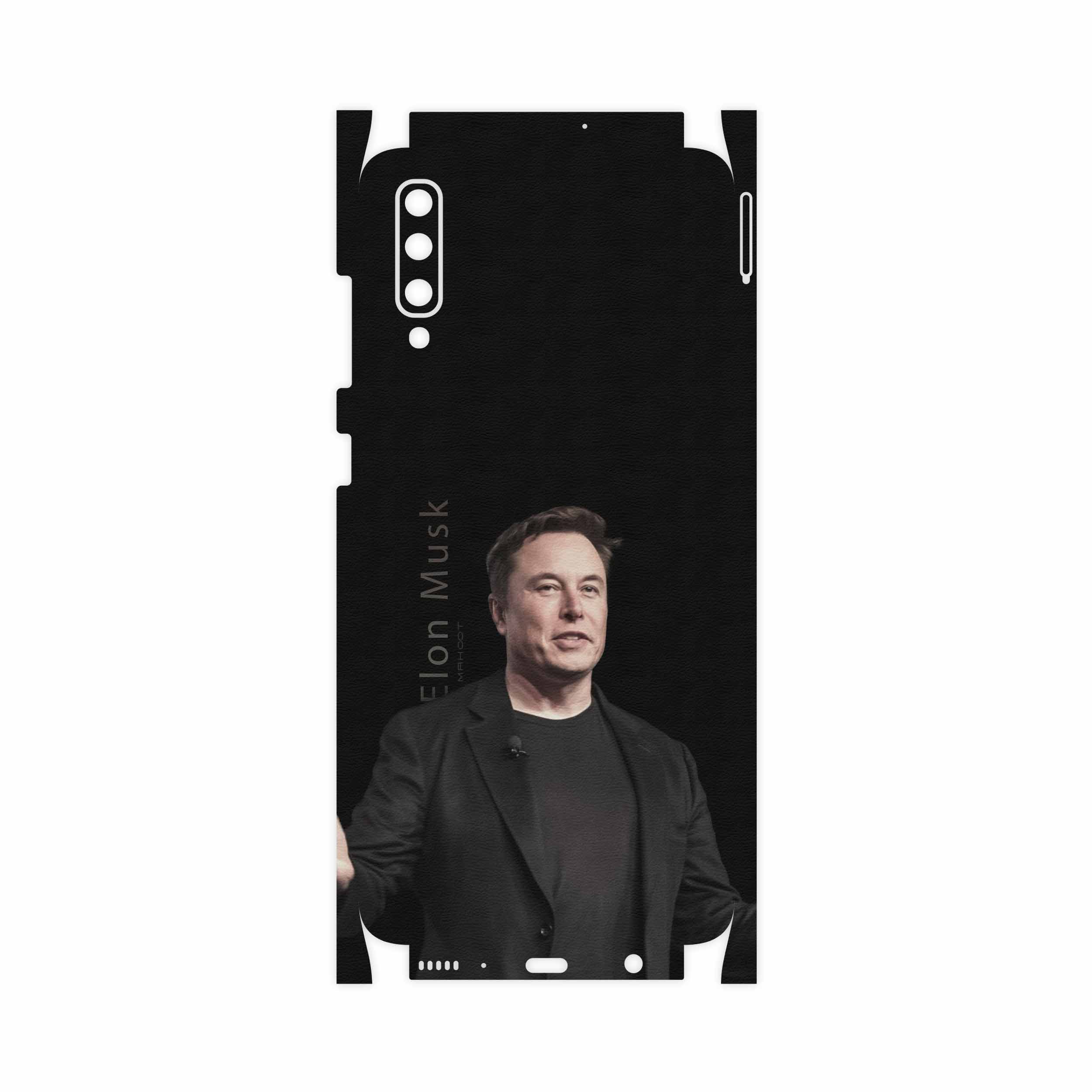 برچسب پوششی ماهوت مدل Elon Musk-FullSkin مناسب برای گوشی موبایل سامسونگ Galaxy A70