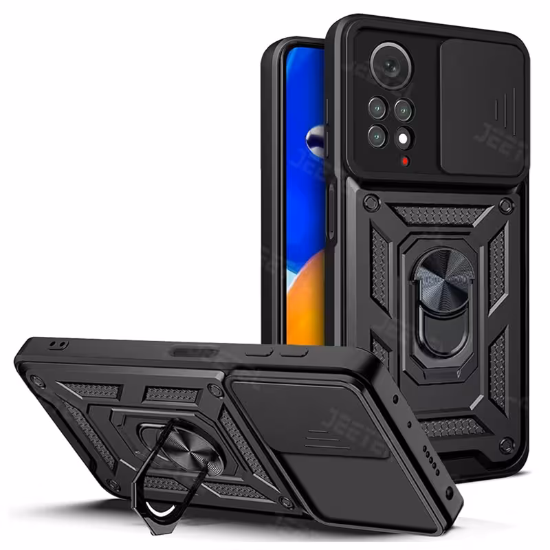 قاب اورجینال دیفندر آرمور برای گوشی Xiaomi Redmi Note 12 Pro 4G طرح بتمنی کشویی هولدردار