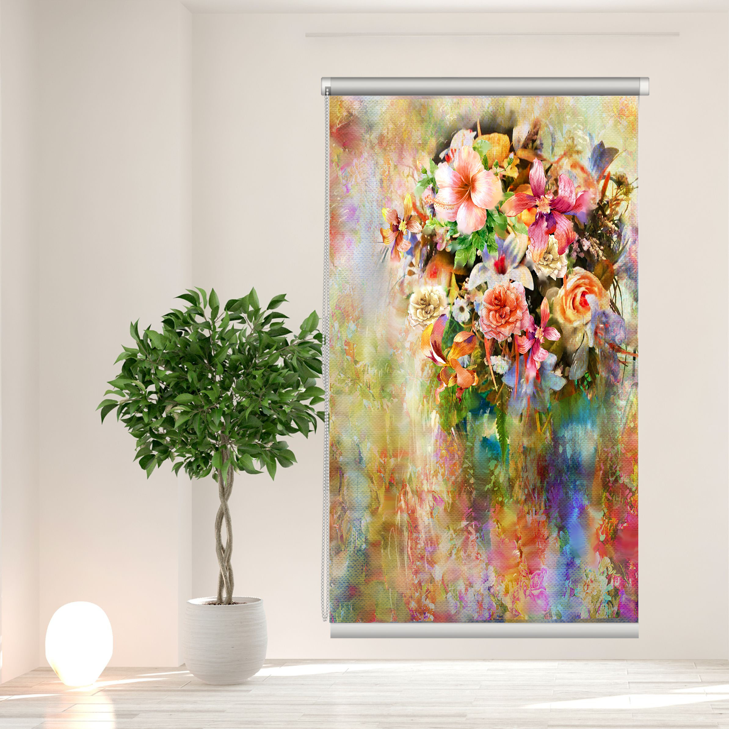 پرده شید مدل Pa.008 سایز 150x180 سانتیمتر 