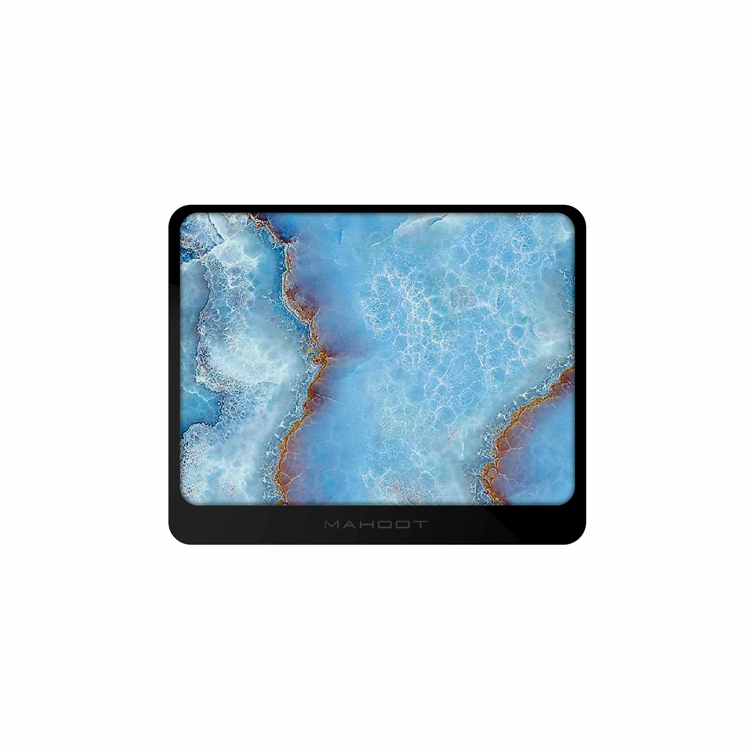 زیر لیوانی ماهوت مدل Blue-Ocean-Marble