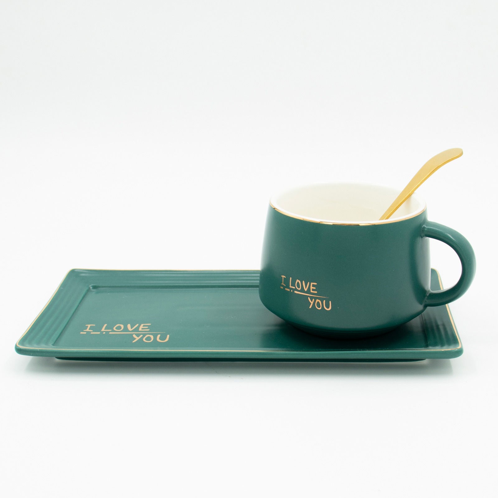 ماگ دسر با سینی کد 200 سبز