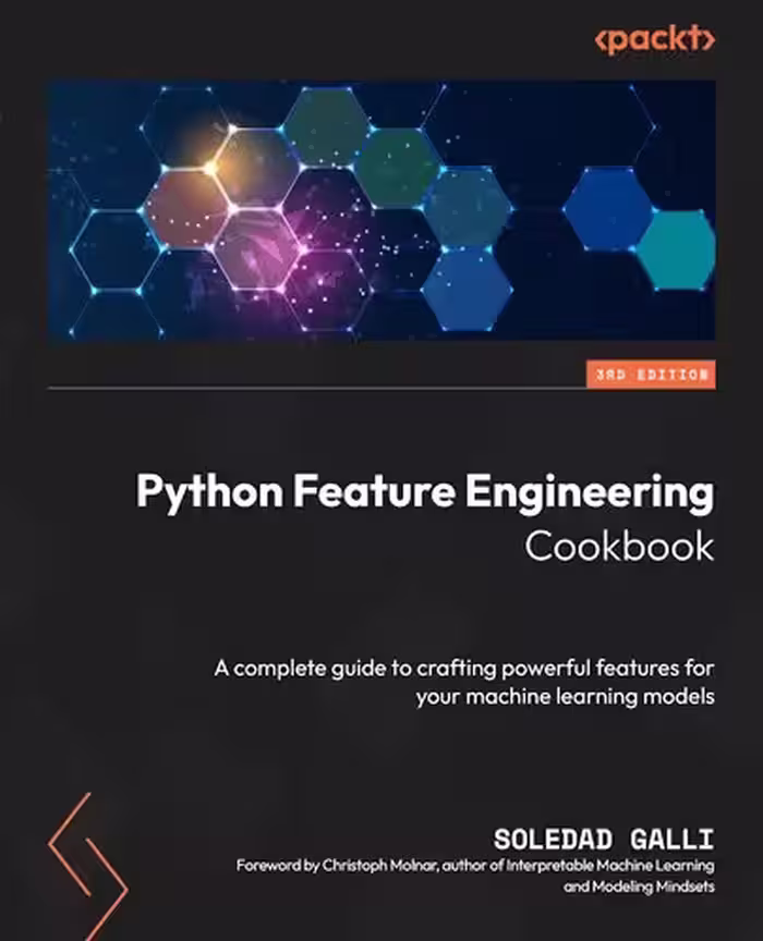 خرید و دانلود نسخه کامل کتاب Python Feature Engineering Cookbook, 3rd Edition