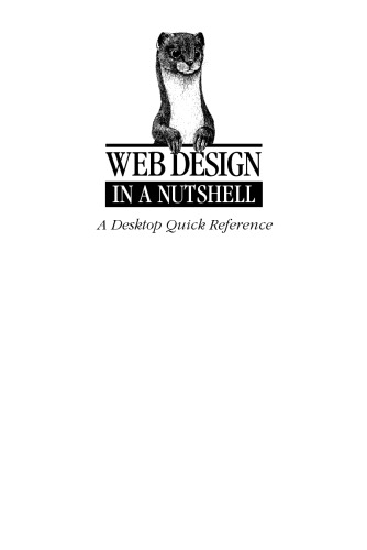خرید و دانلود نسخه کامل کتاب Web design in a nutshell