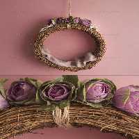 بک گراند عکاسی نوزاد حلقه گل | گرافیک با طعم تربچه