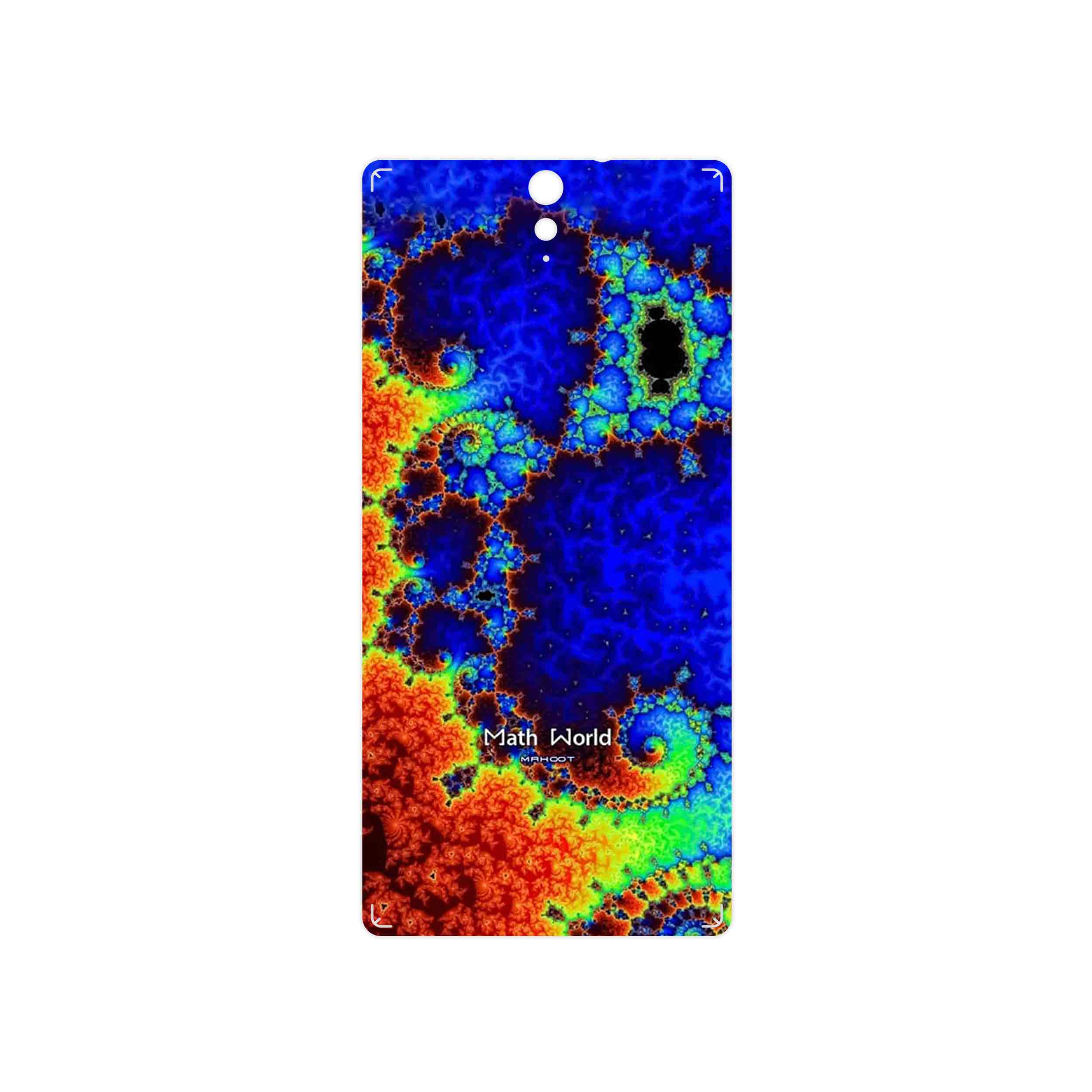 برچسب پوششی ماهوت مدل Mathematical Geometric Shape 5 مناسب برای گوشی موبایل سونی Xperia C5