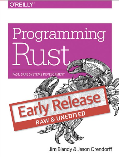 خرید و دانلود نسخه کامل کتاب Programming Rust [Early release]