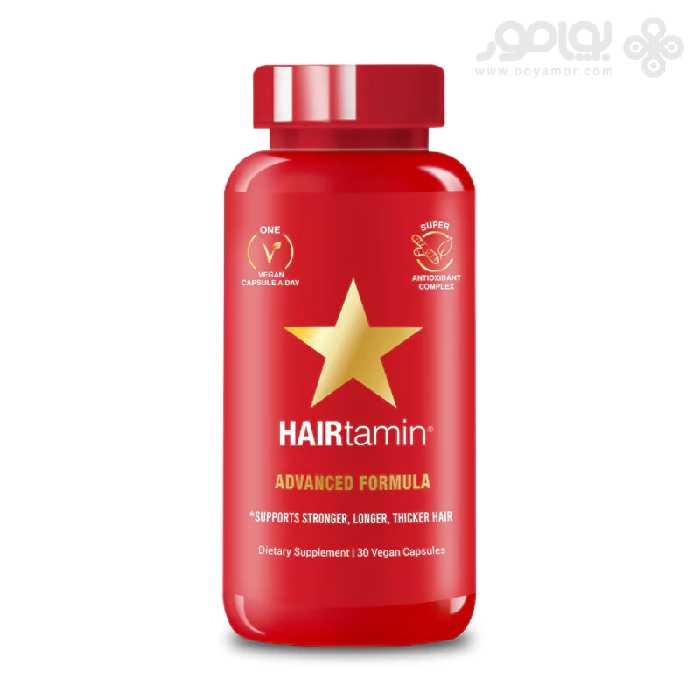 کپسول تقویت مو هیرتامین بسته 30 عددی