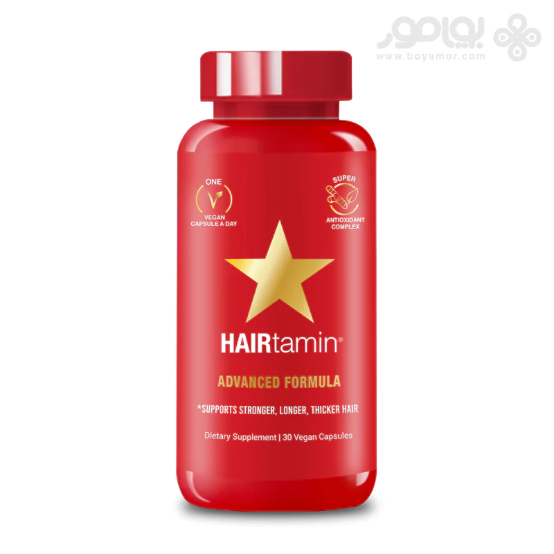 کپسول تقویت مو هیرتامین بسته 30 عددی