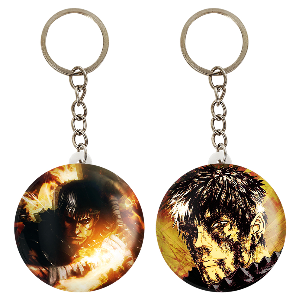 جاکلیدی خندالو مدل گاتس انیمه Berserk کد 1286512857 مجموعه 2 عددی