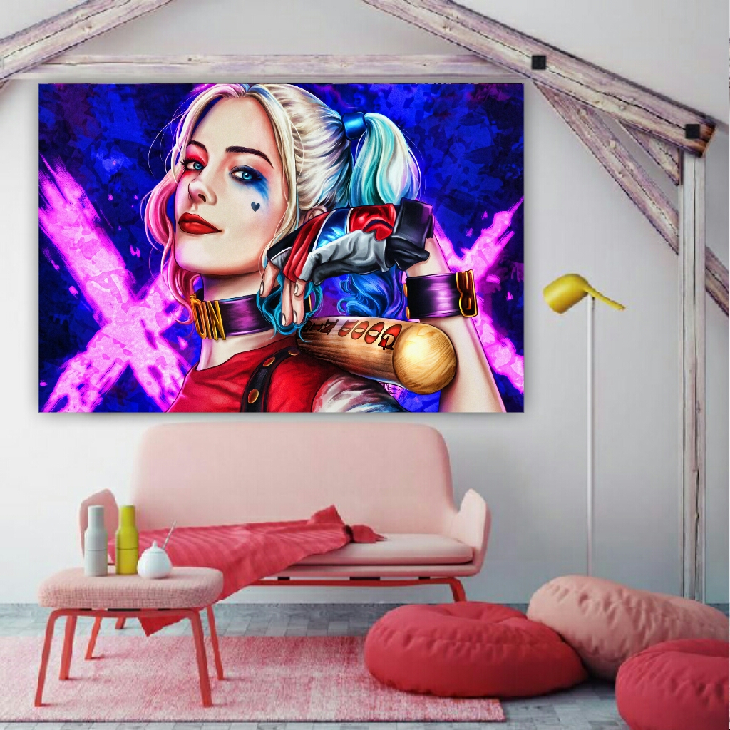 تابلو بوم طرح انیمه کد BH560