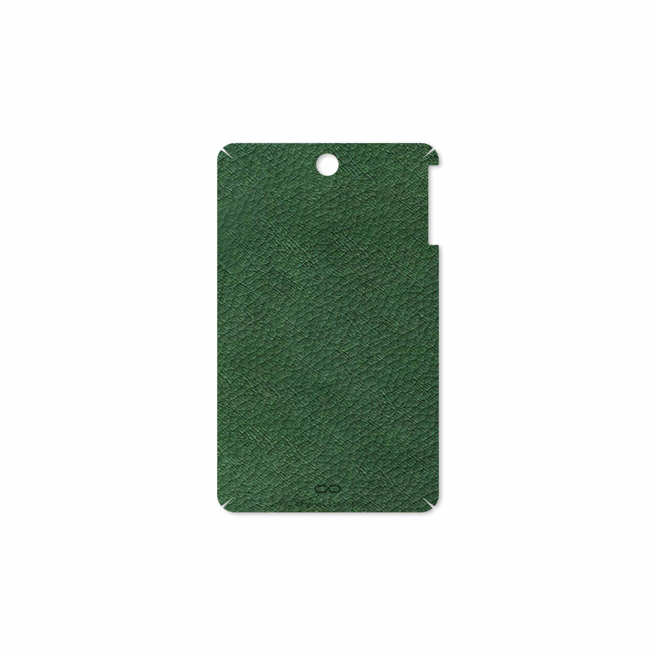 برچسب پوششی ماهوت مدل Green-Leather مناسب برای تبلت لنوو A7-50 A3500 2014
