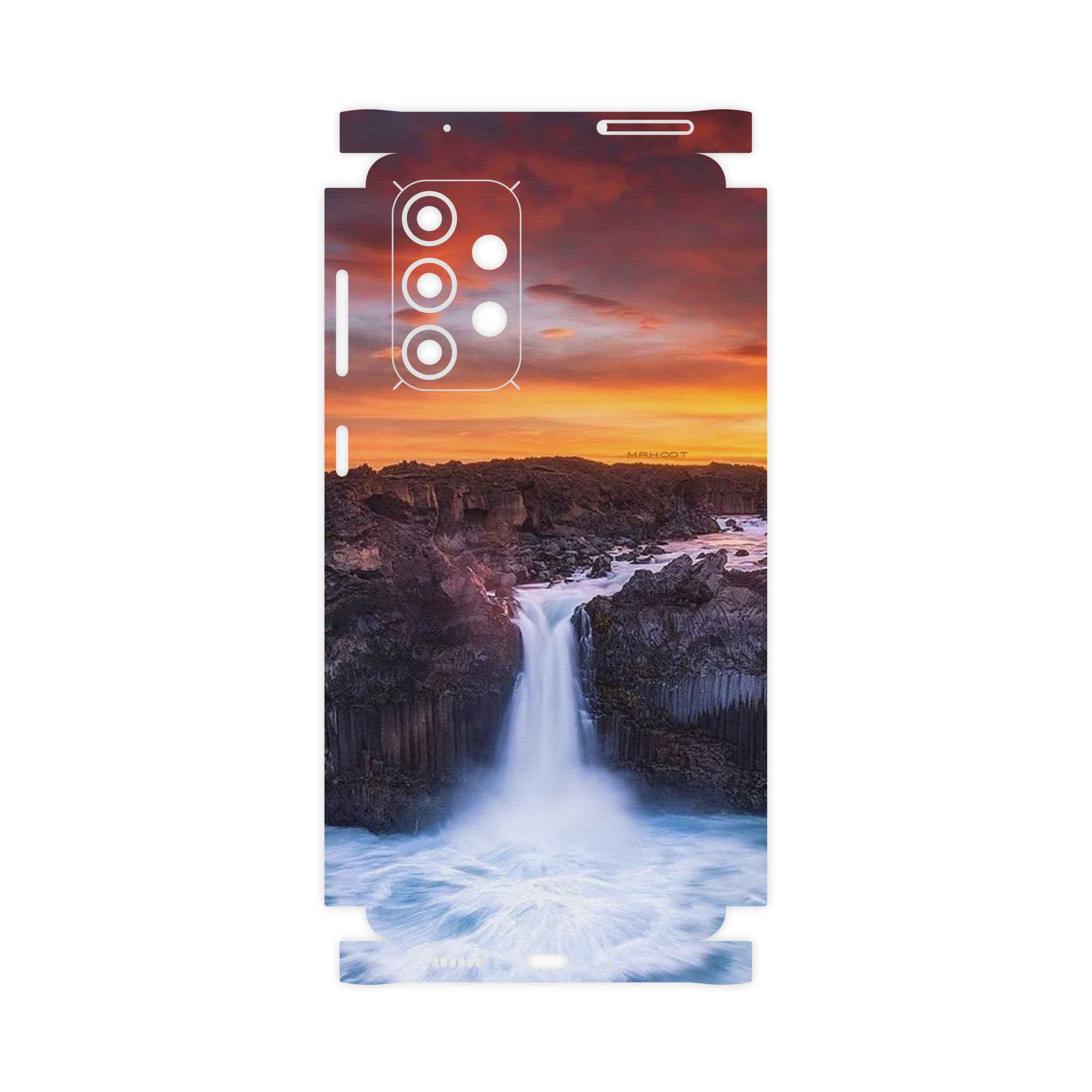 برچسب پوششی ماهوت مدل Waterfall-FullSkin مناسب برای گوشی موبایل سامسونگ Galaxy A33 5G