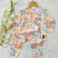 بلوز و شلوار تمام چاپ 1