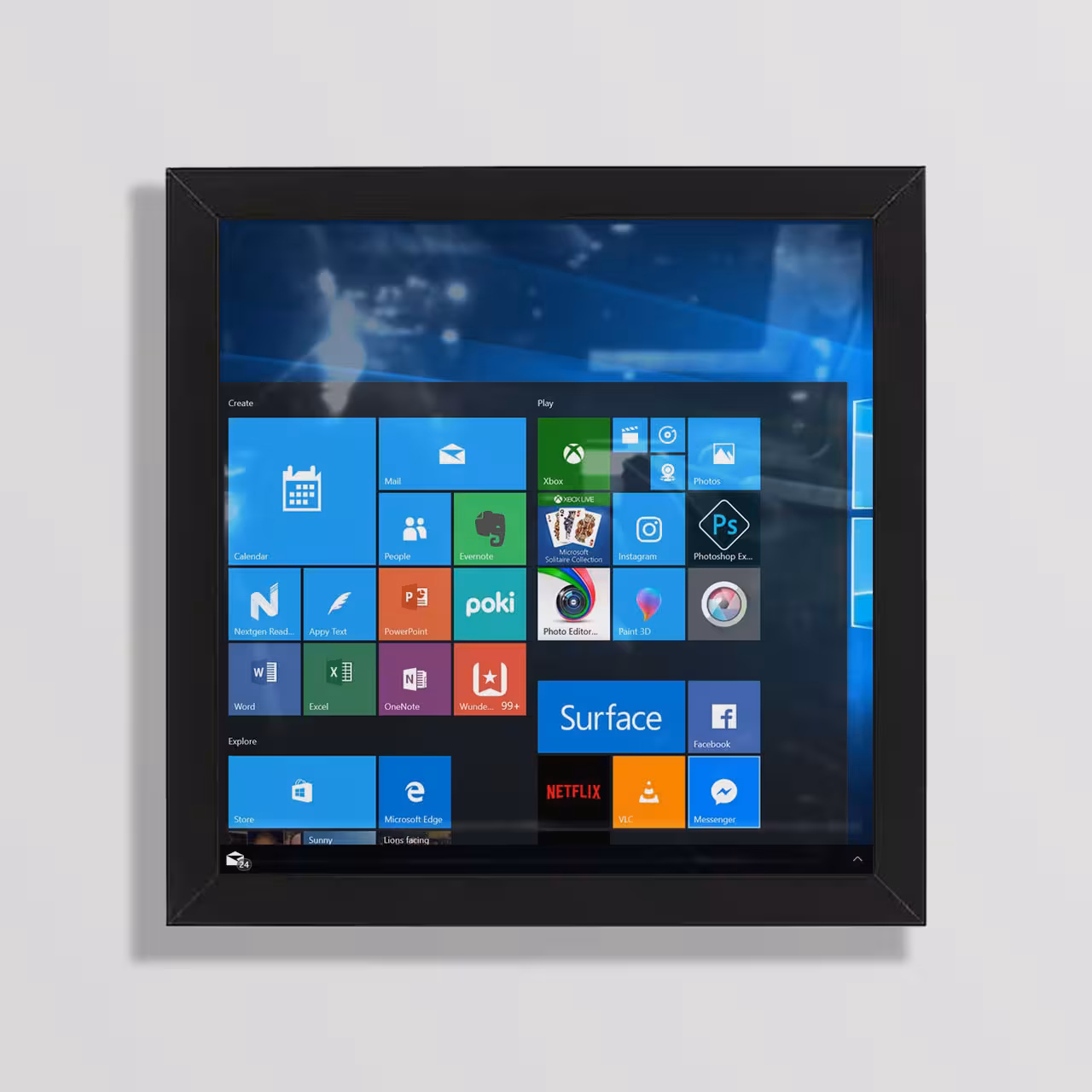 تابلو طرح Windows مدل Mk36