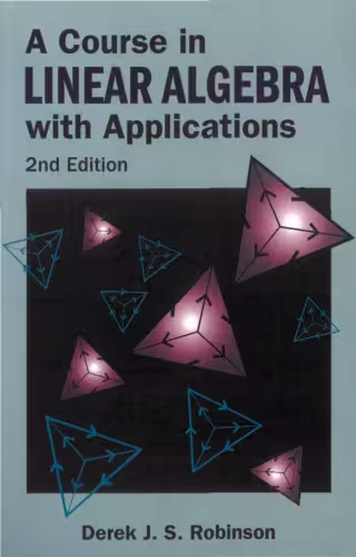 خرید و دانلود نسخه کامل کتاب A Course in Linear Algebra With Applications