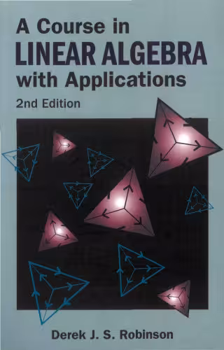خرید و دانلود نسخه کامل کتاب A Course in Linear Algebra With Applications