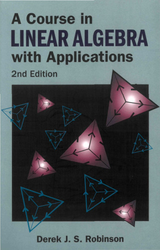 خرید و دانلود نسخه کامل کتاب A Course in Linear Algebra With Applications