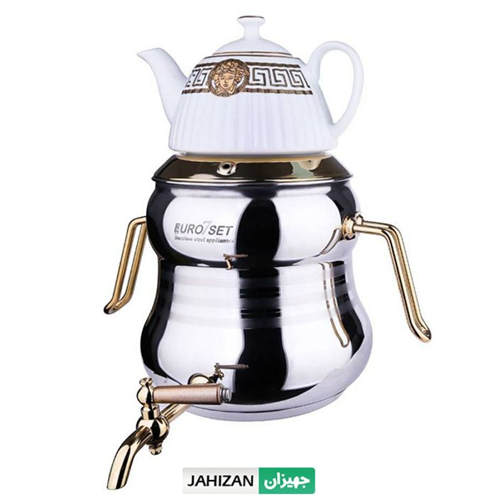 کتری قوری استیل یوروست مدل 2456